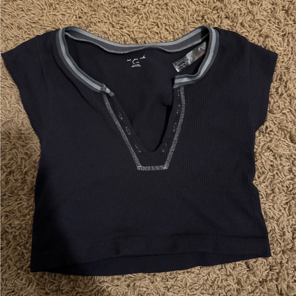 Urban outfitters out from under shirt.